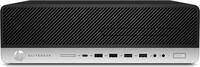 HP - Refurbished EliteDesk 800 G4-SFF Desktop - Intel Core i5-8500 - 8GB Memory - 256GB SSD - Black - Front_Zoom