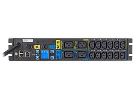 Eaton - EMAU06-10, 2U Horizontal 16 Outlets Managed ePDU - Black