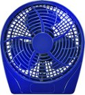 Insignia™ - 9" Table Fan - Blue - Larger Front