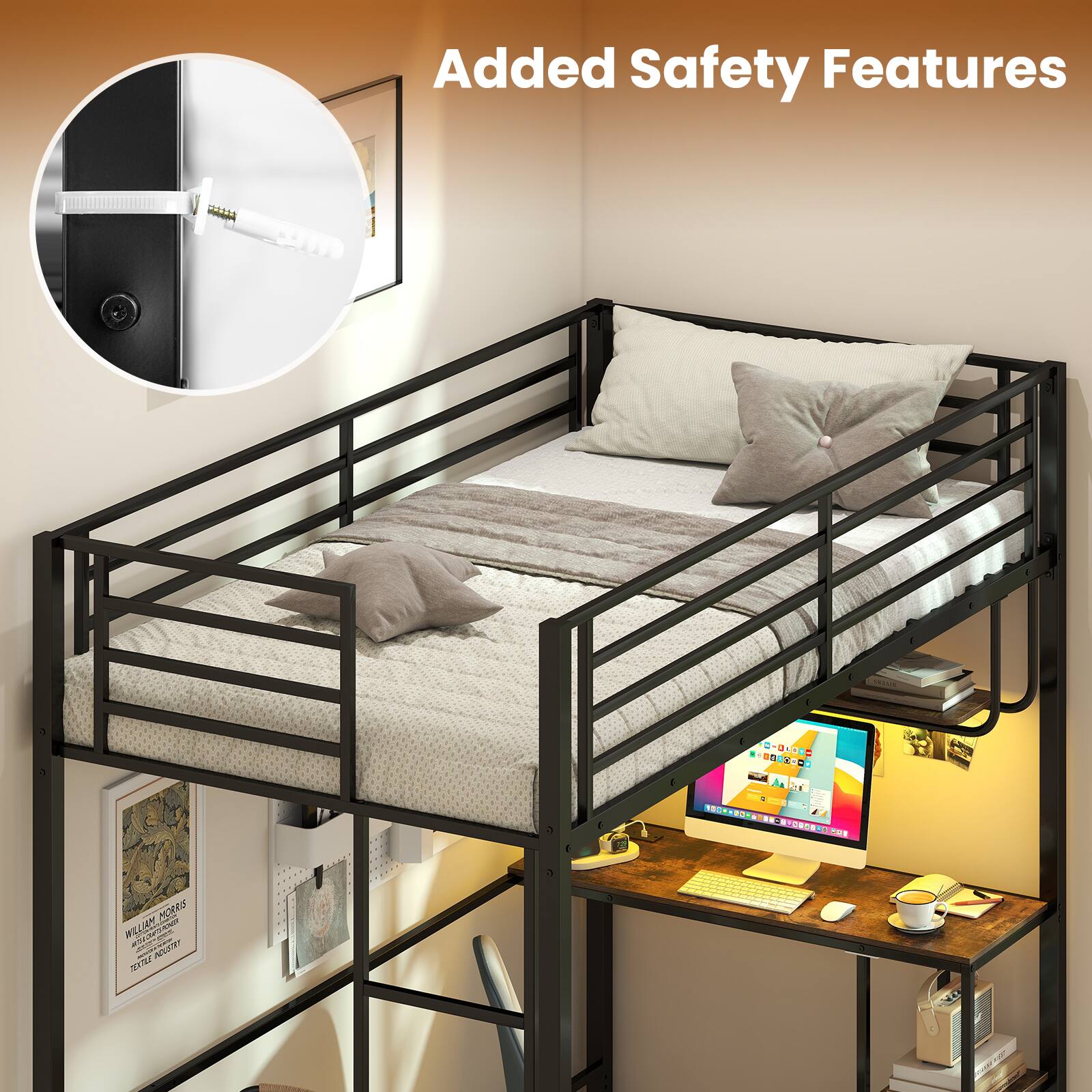 Added Safety Features