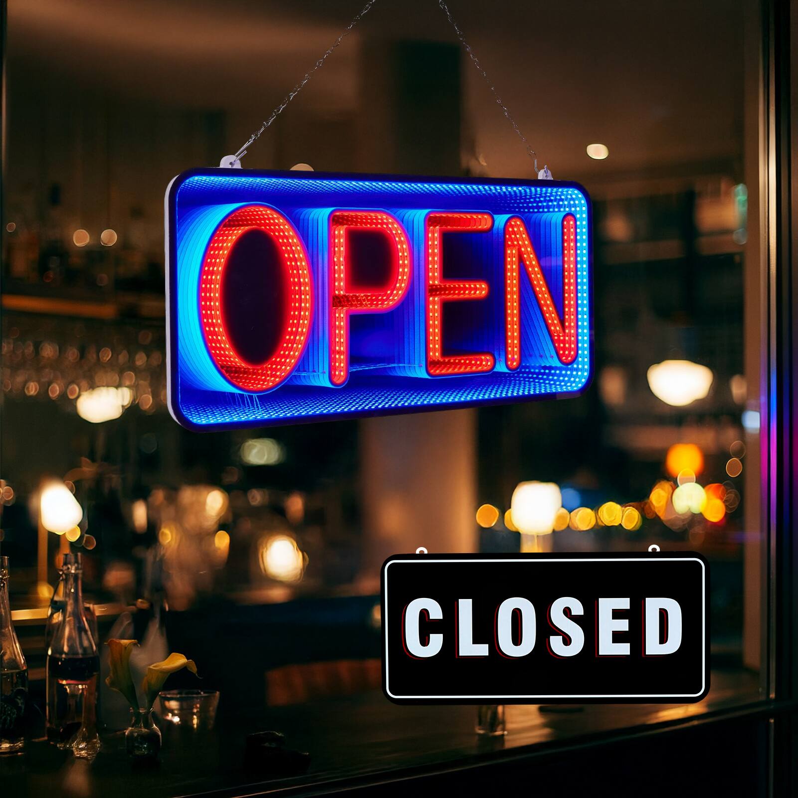OPEN CLOSED