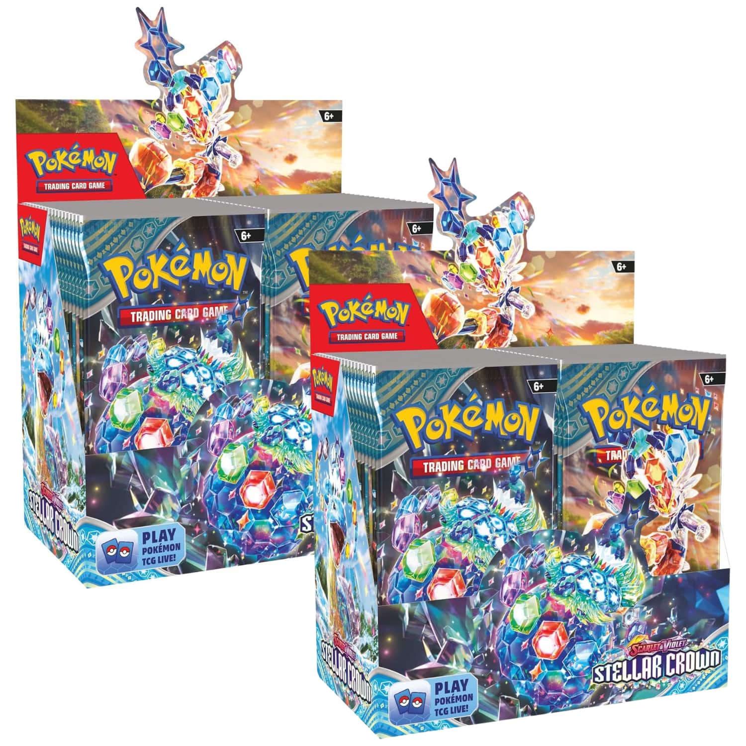 Pokémon - Pokemon Scarlet & Violet Stellar Crown Booster Display (2-Pack)