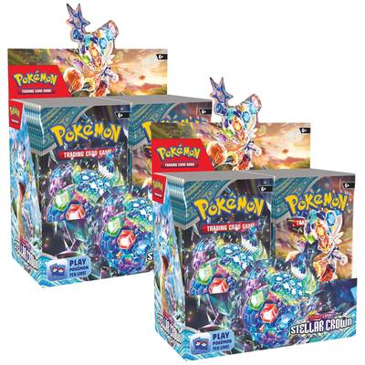 crown cigarettes booster pack Pokemon Stellar HANGER Box 3 Packs MJ Holdings Crown Cigarettes - 10pk