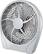Left. Insignia™ - 9" Table Fan - Gray.