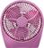 Front. Insignia™ - 9" Table Fan - Purple.