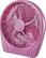 Left. Insignia™ - 9" Table Fan - Purple.
