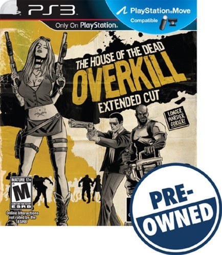  The House of the Dead: Overkill Extended Cut — PRE-OWNED - PlayStation 3