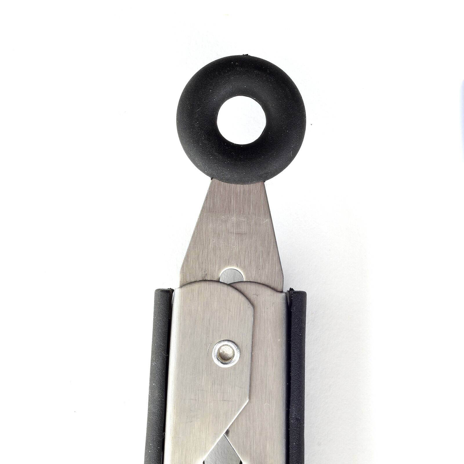 Alt View 2. Norpro - Grip EZ Stainless Steel and Silicone Locking Tongs, 12-Inch - Black.