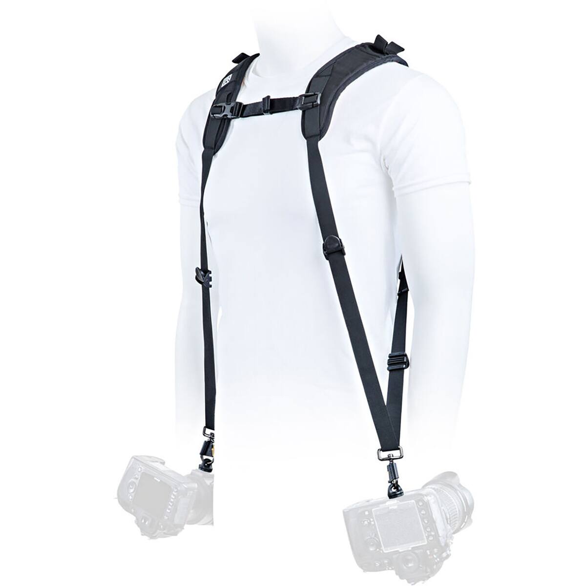 Alt View 4. BlackRapid - BlackRapid Double X eXtra Comfort Dual Camera Harness.