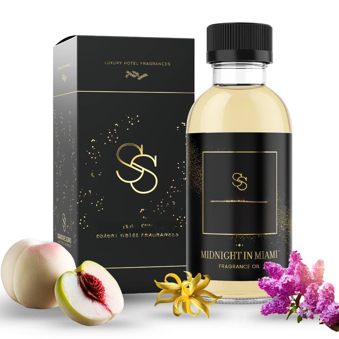 LUXURY HOTEL FRAGRANCES  
S  
MIDNIGHT IN MIAMI  
FRAGRANCE OIL