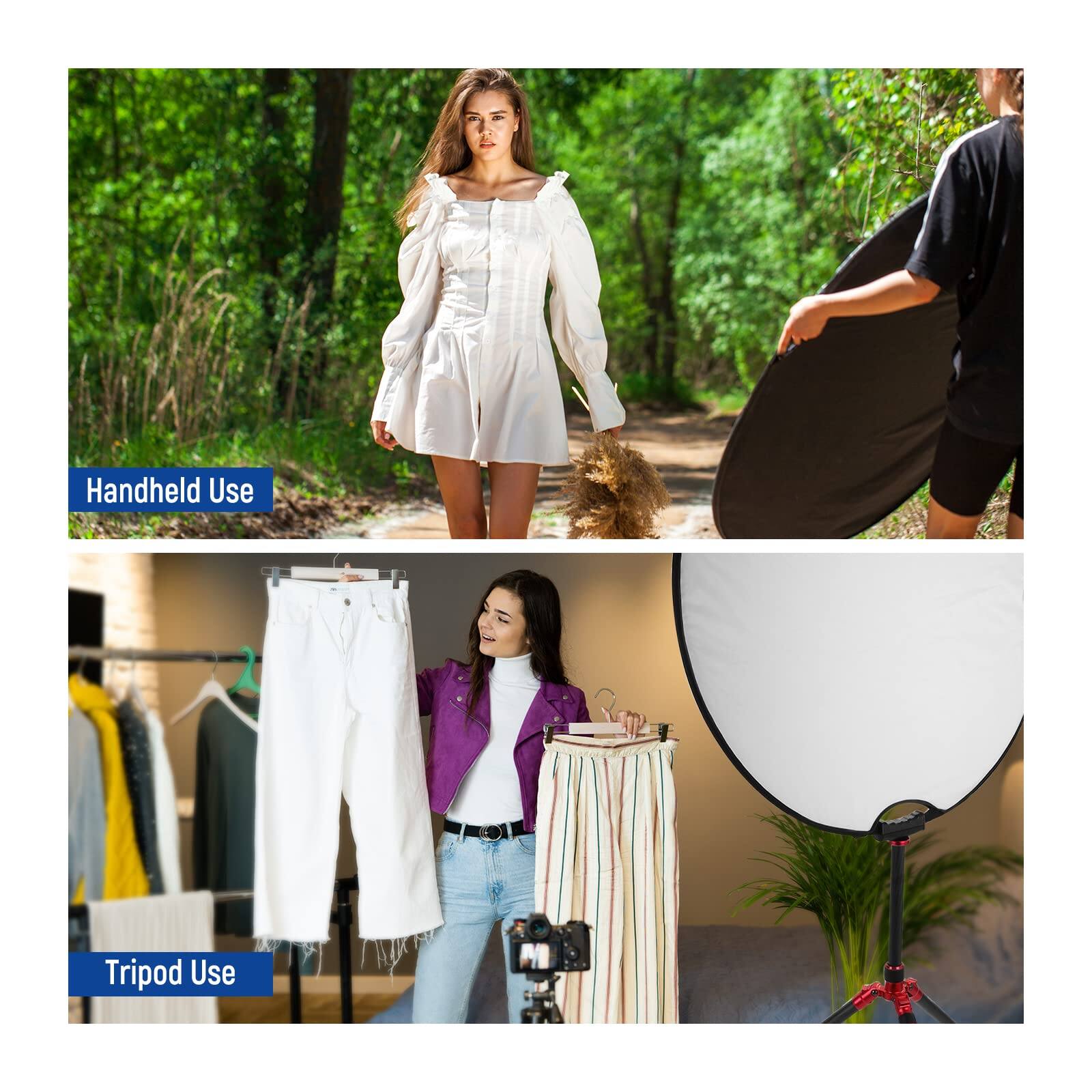 Handheld Use  
Tripod Use