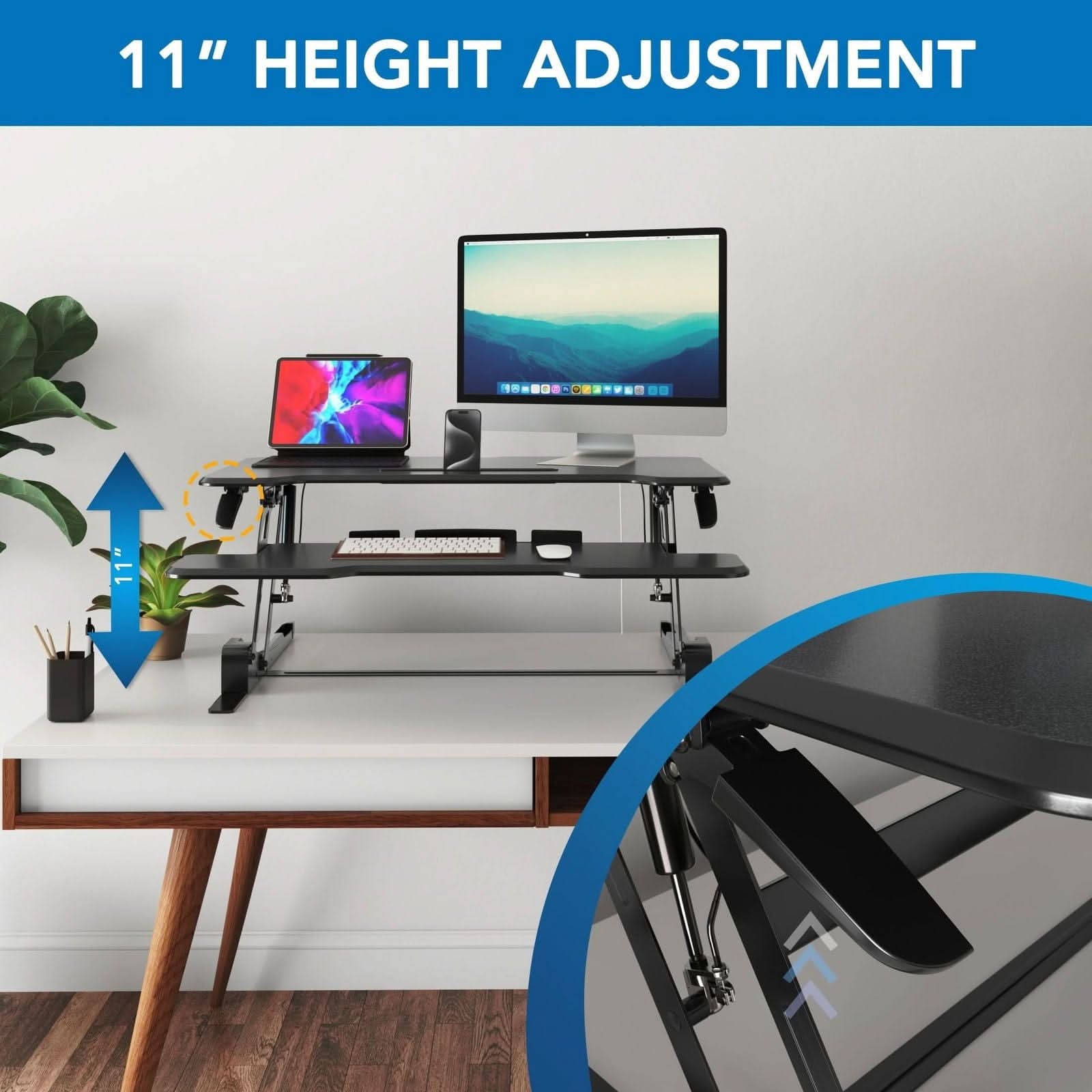 11" HEIGHT ADJUSTMENT