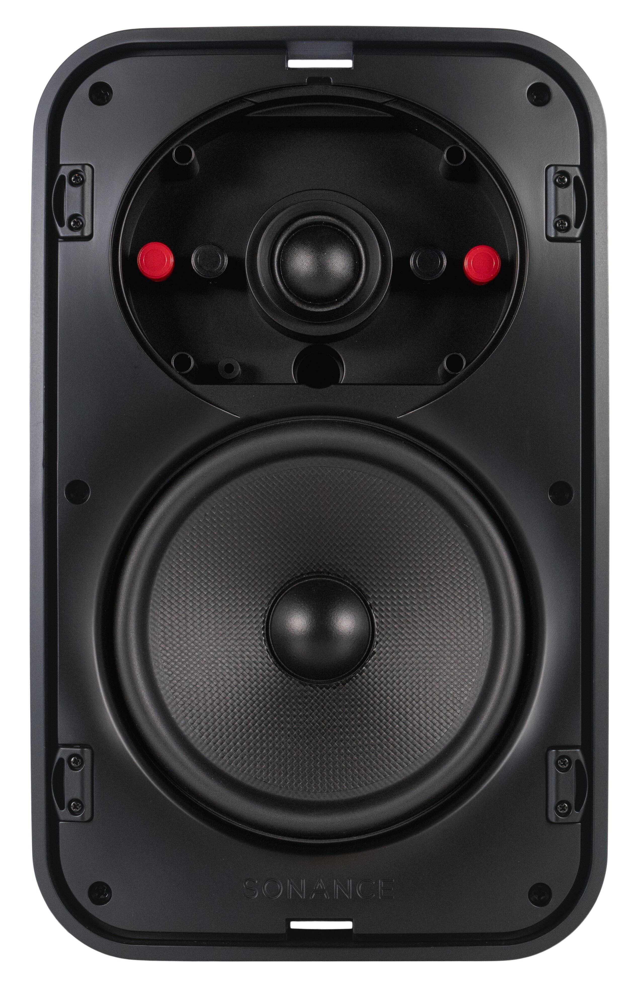 Angle. Sonance - MX62 SST SINGLE SPEAKER - Mariner MX Series 6-1/2" 2-Way Outdoor Surface Mount Single Stereo Speaker (Each) - Black.