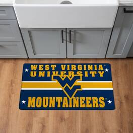 Evergreen Enterprises - West Virginia Mountaineers 18" x 30" Anti-Fatigue Comfort Indoor Mat - Multicolor