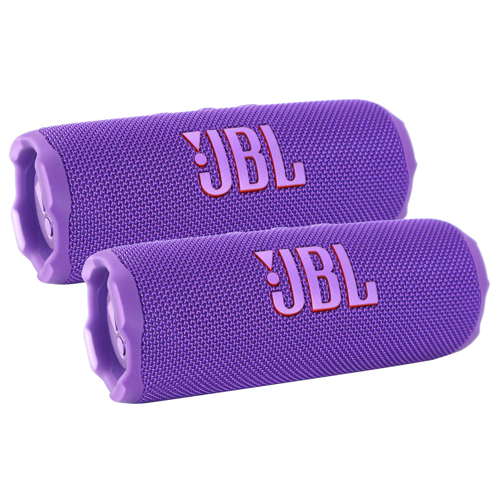2x JBL Flip 7 Portable Waterproof Bluetooth Wireless Speaker - Purple
