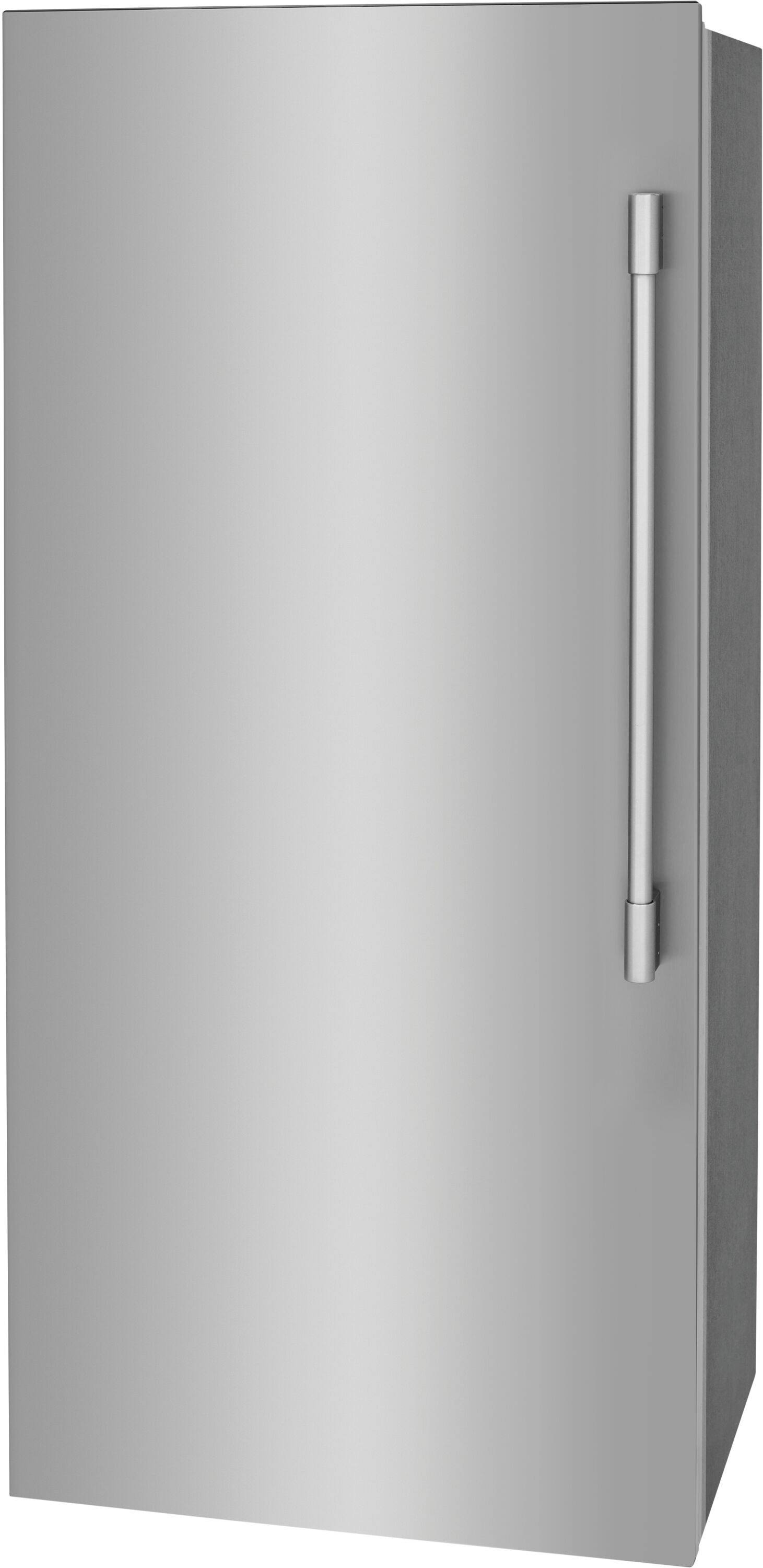 Alt View 7. Frigidaire - 19 Cu. Ft. Single-Door Freezer - Stainless Steel.