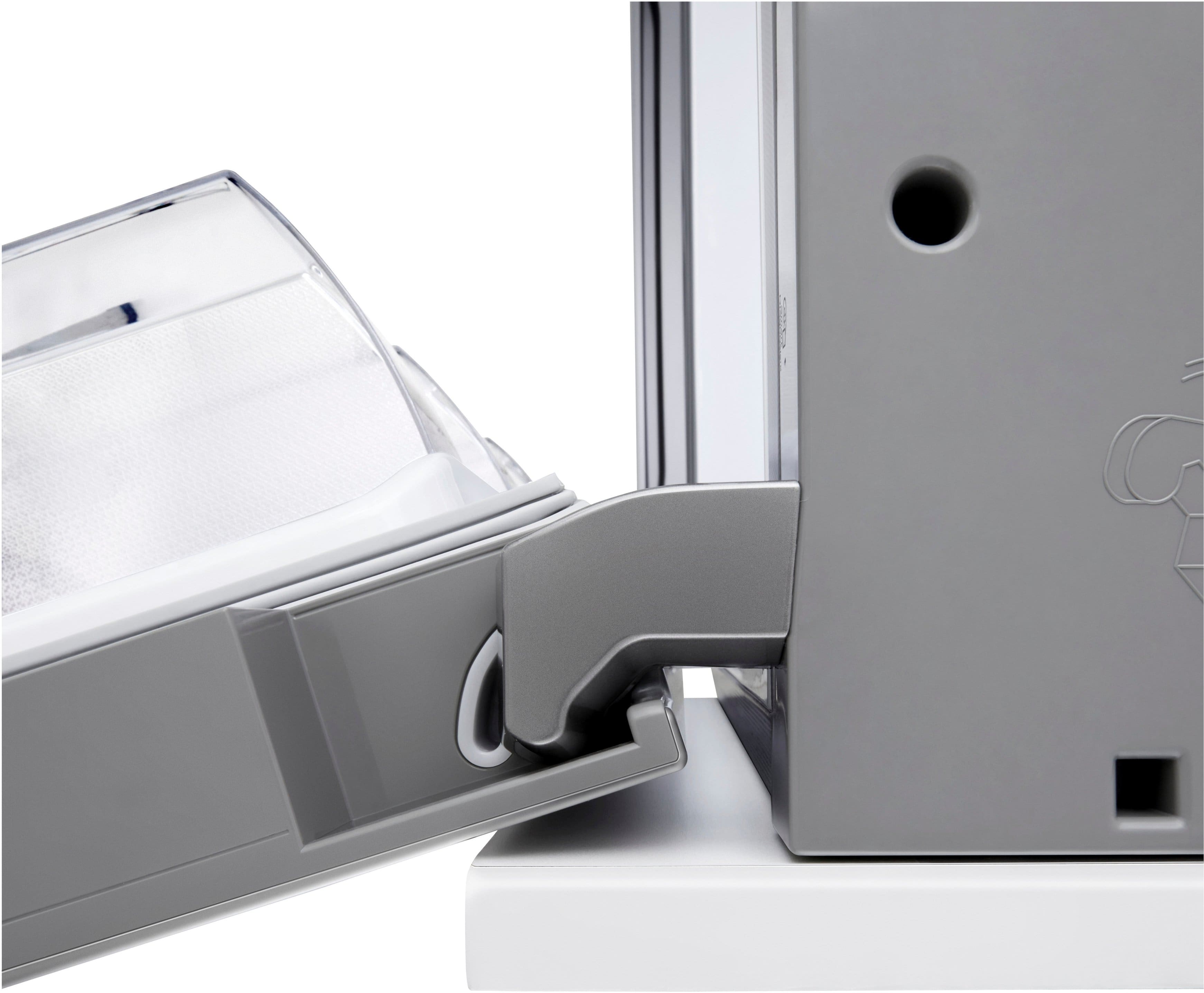 Alt View 7. LG - Counter-Depth MAX 25.1 Cu. Ft. French Door Smart Refrigerator with Zero Clearance Hinge System - PrintProof Stainless Steel.