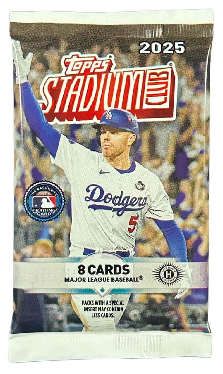 2025 Topps Stadium Club Baseball Hobby Booster Pack price history on PriceWatchPro
