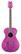 Front Standard. Daisy Rock - Pixie 6-String Full-Size Concert Acoustic Guitar - Pink Sparkle.