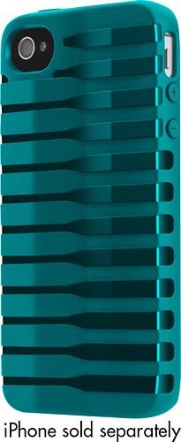 Angle Standard. Belkin - Essential 010 Case for Apple® iPhone® 4 and iPhone 4S - Purple/Blue.