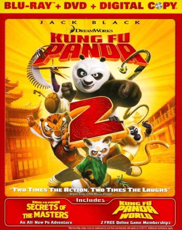  Kung Fu Panda 2 [2 Discs] [Blu-ray/DVD] [2011]