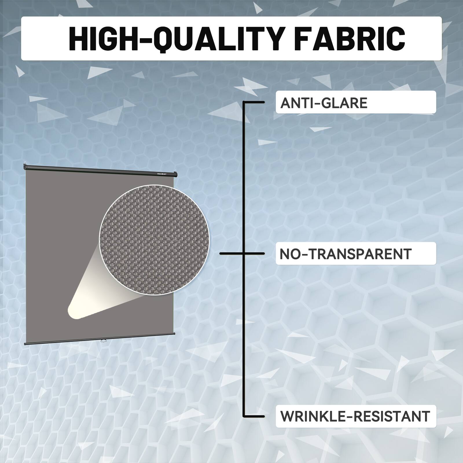 HIGH-QUALITY FABRIC
ANTI-GLARE
NO-TRANSPARENT
WRINKLE-RESISTANT