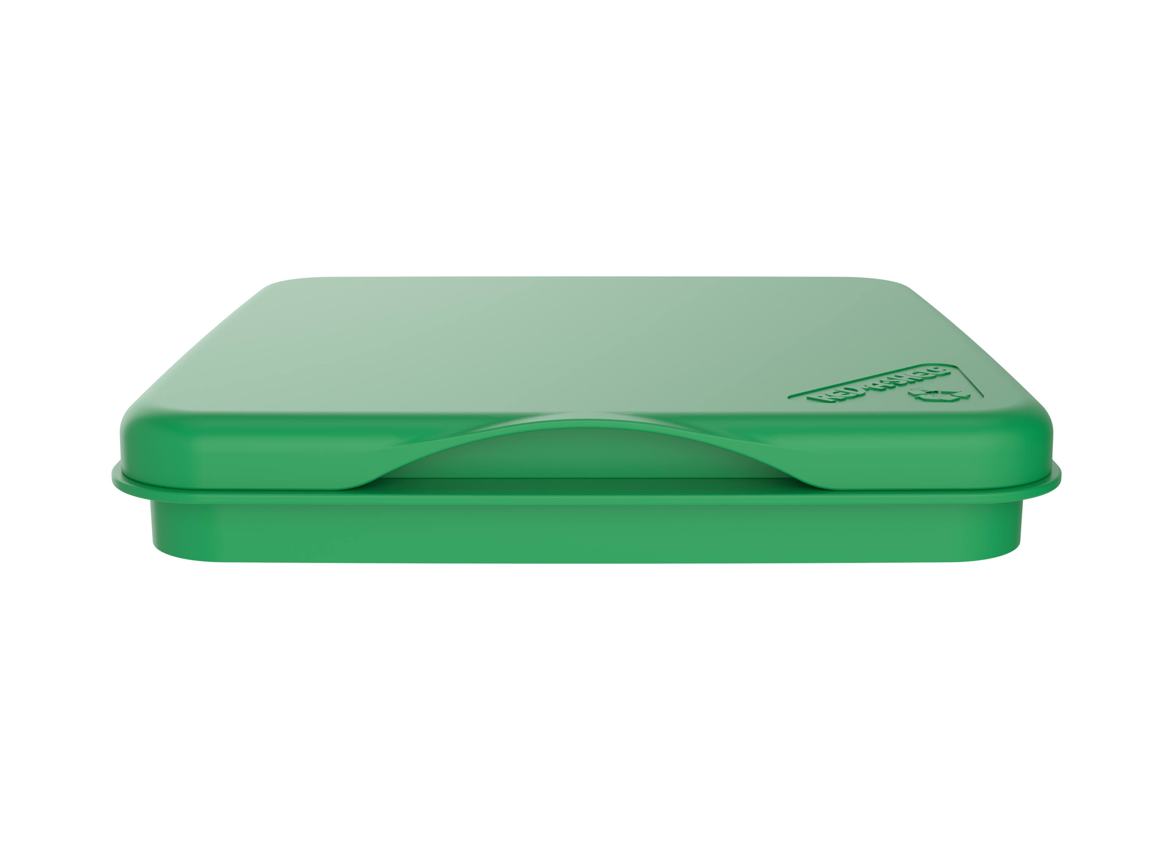 Alt View 3. Rev-A-Shelf - Rev-A-Shelf 27 qt. Trash Can Replacement Lid, Green, RV-1024-LID-G-1 - Green.