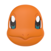 Front. PopSockets - Adhesive PopGrip Universal Grip & Stand for Cell Phones - Pokemon --Charmander Face.