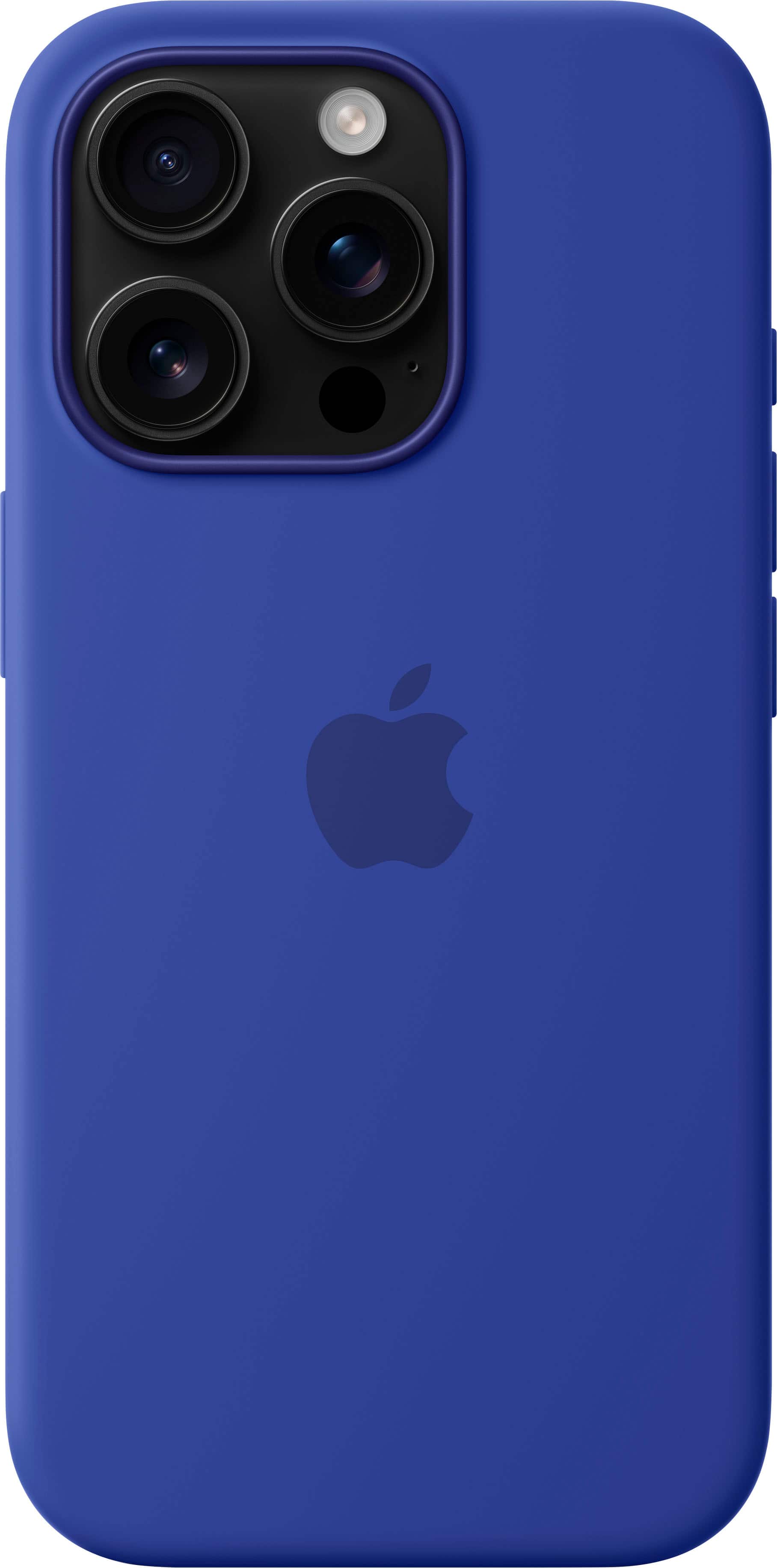 Alt View 13. Apple - iPhone 16 Pro Silicone Case with MagSafe - Ultramarine.
