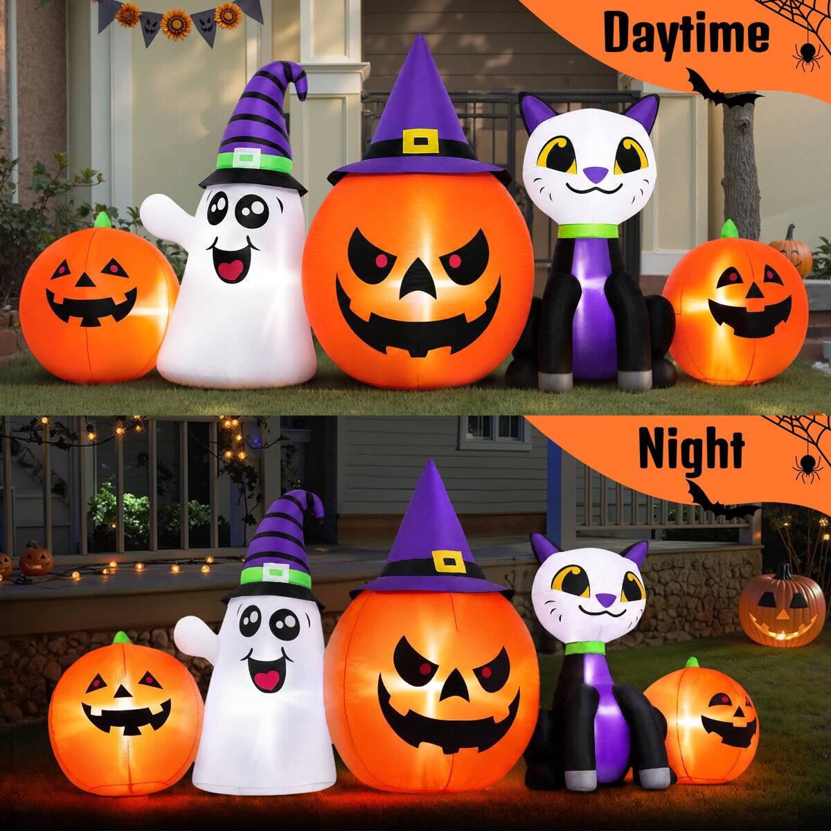 Daytime

Night