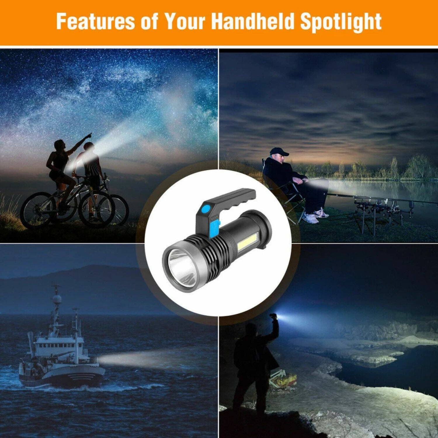 Features of Your Handheld Spotlight