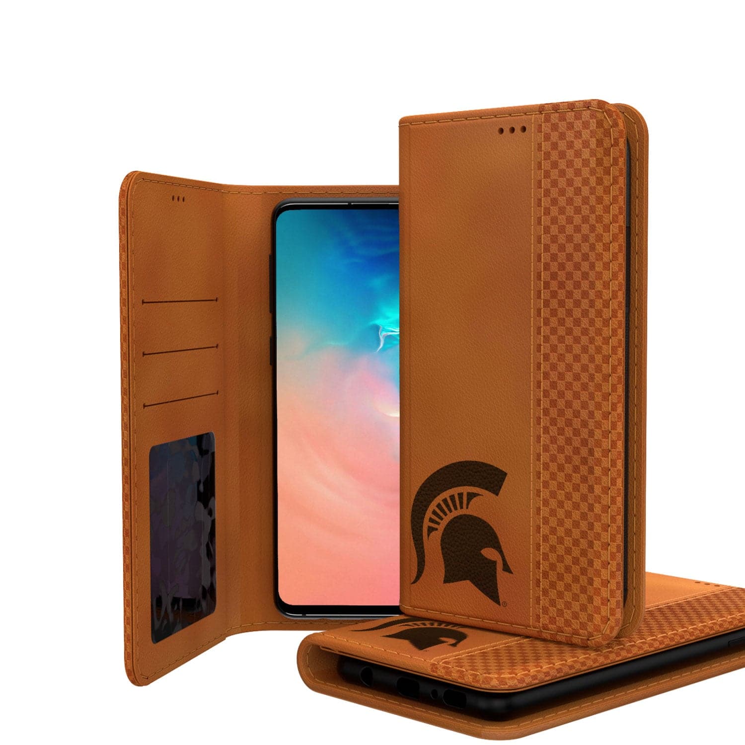 Keyscaper - NCAA - Michigan State Spartans Galaxy Burn Design Folio Case - S25 Plus - Multicolor price history on PriceWatchPro