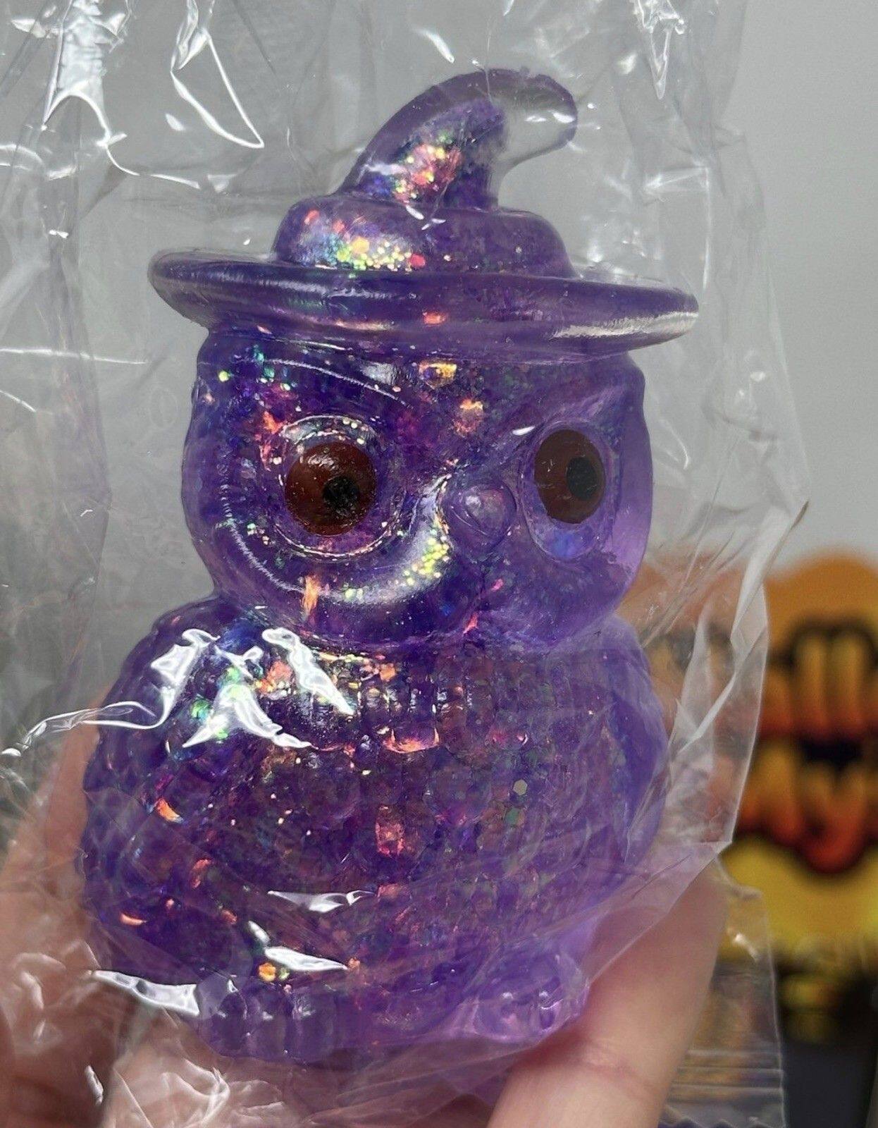 Alt View 2. Link - Link Halloween Slow Rising Owl Squishy Purple - Purple.