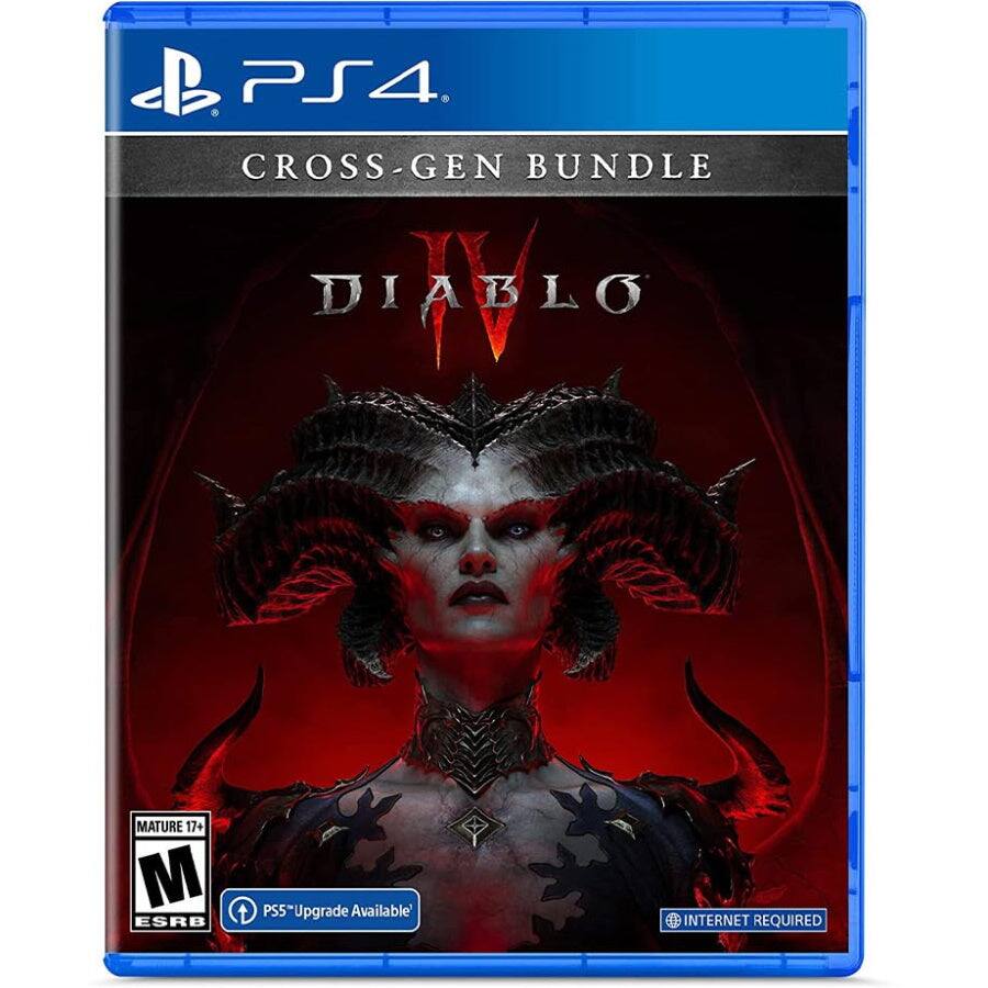 PS4 CROSS-GEN BUNDLE  
DIABLO III  
MATURE 17+ M ESRB  
PS5 "Upgrade Available"  
INTERNET REQUIRED