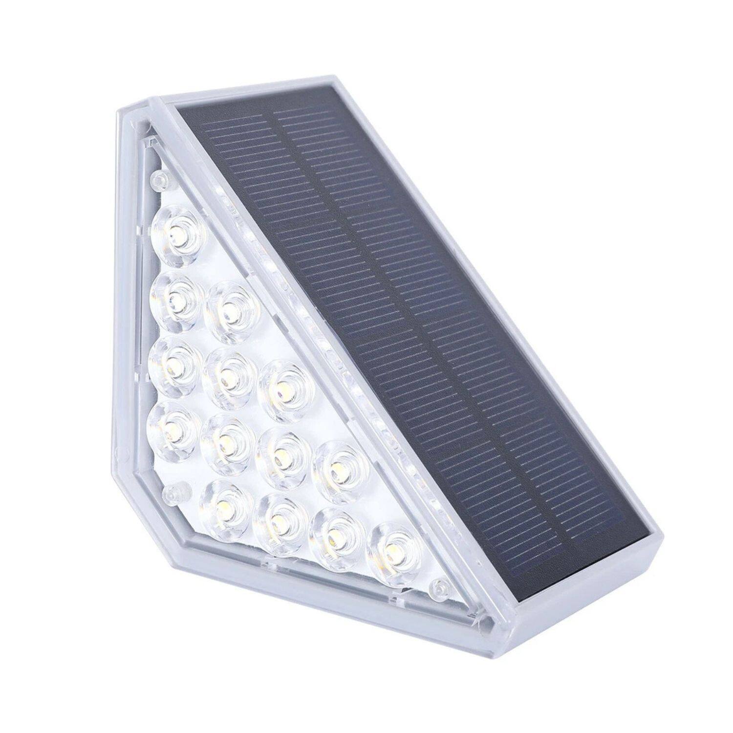 Front. Stock Preferred - Waterproof Garden Pathway Fence Stair Dock Step Lamp - Warm White.