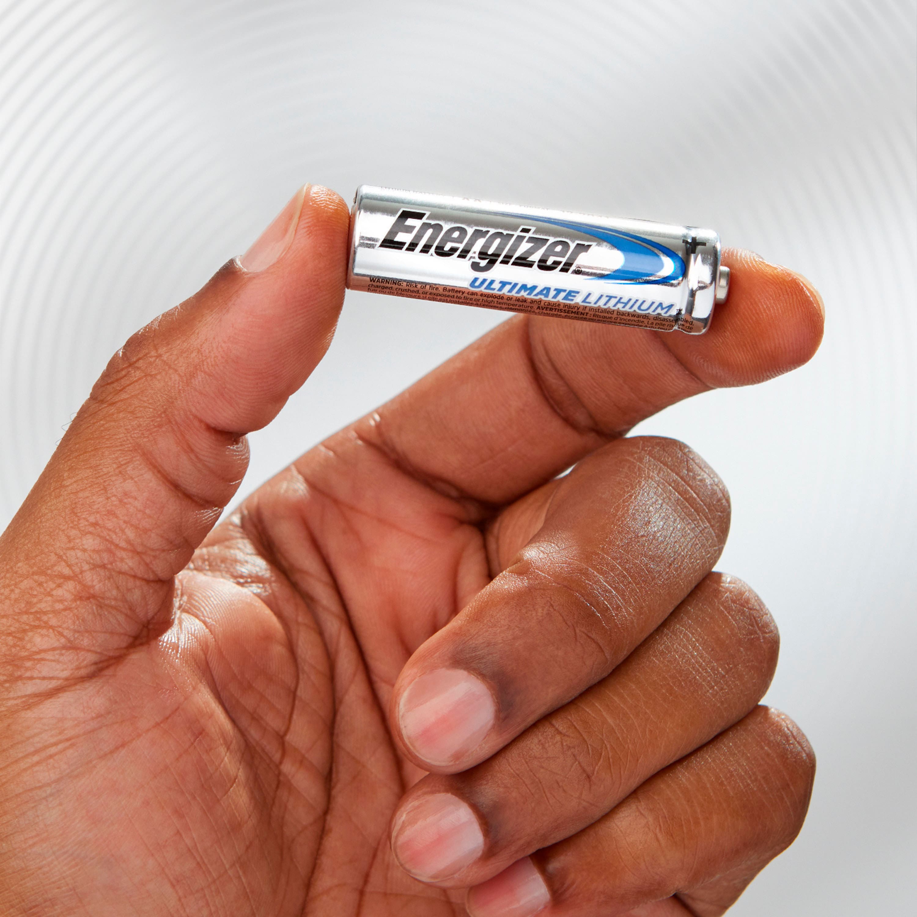 Alt View 11. Energizer - Ultimate Lithium AA Batteries (4 Pack), Double A Batteries - Silver.