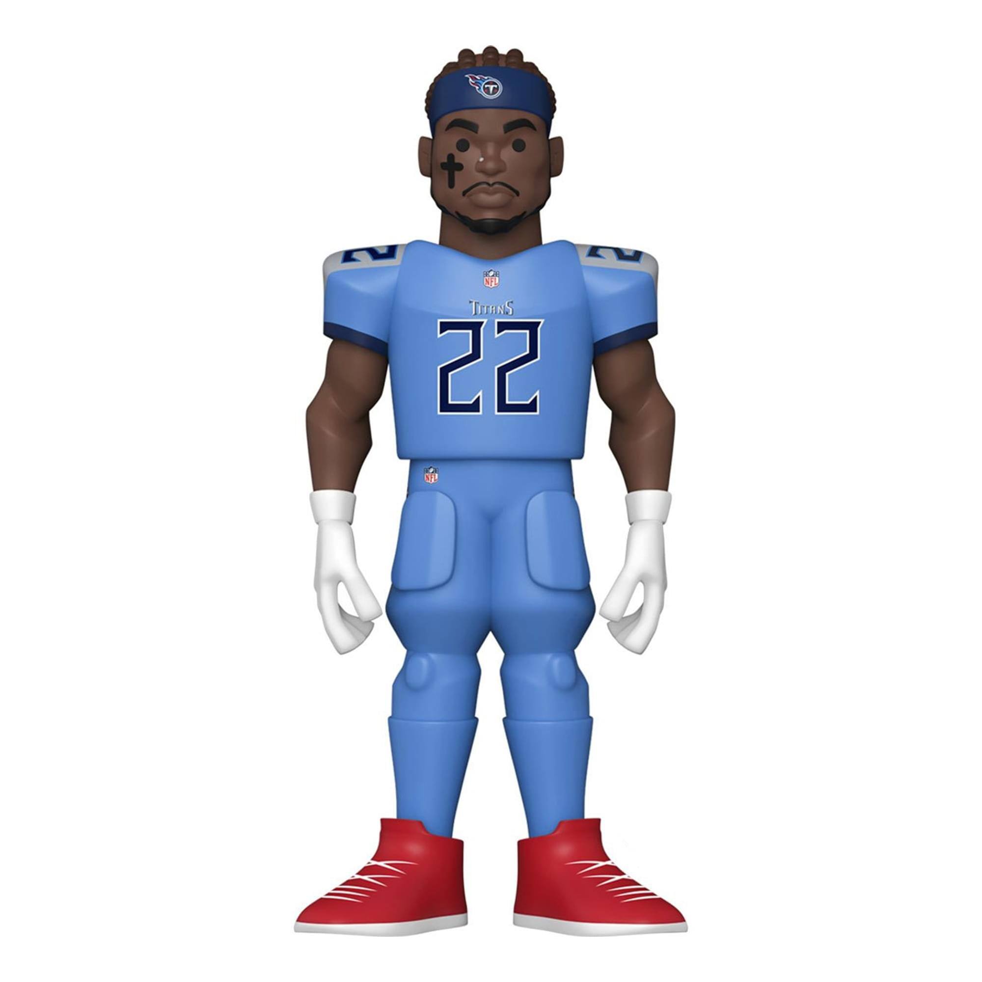 Alt View 10. Funko - Tennessee Titans NFL Funko Gold 5 Inch Vinyl Figure | Derrick Henry (Chase) - Blue.