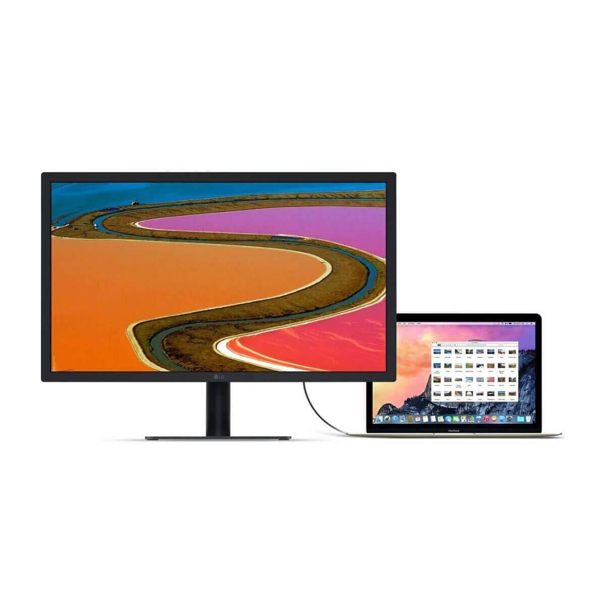 Alt View 1. LG - LG 27MD5KB-B 27" UltraFine 16:9 5K IPS Monitor w/Cleaning Kit.