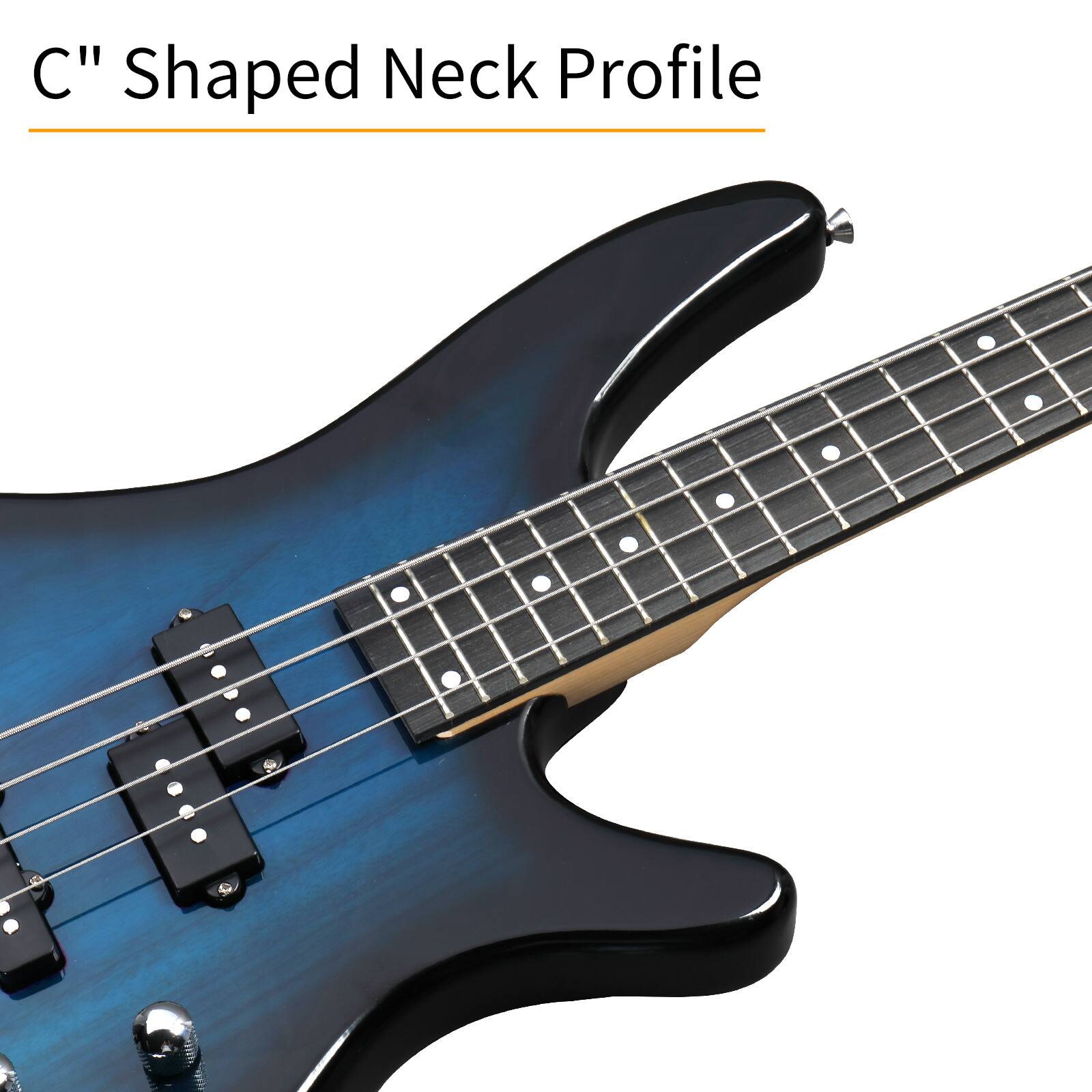 C" Shaped Neck Profile