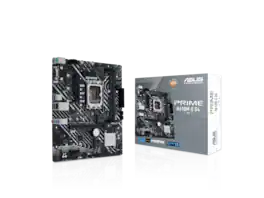 ASUS - PRIME H610M-E D4 CSM LGA1700 mATX MB (PCIe 4.0, DDR4, 2x M.2, 1Gb LAN, DP/HDMI/D-Sub, USB 3.2, RGB, COM)