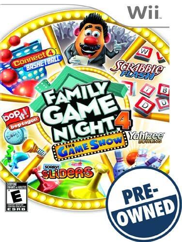  Family Game Night 4: The Game Show PRE-OWNED - Nintendo Wii