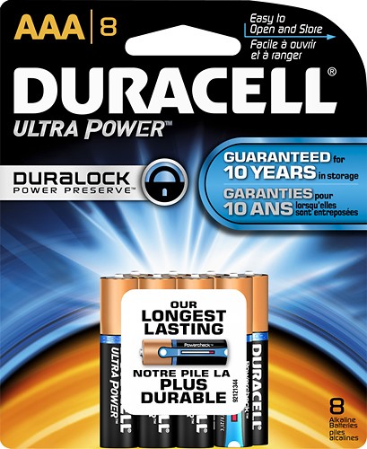 Duracell - Ultra AAA Batteries (8-Pack)