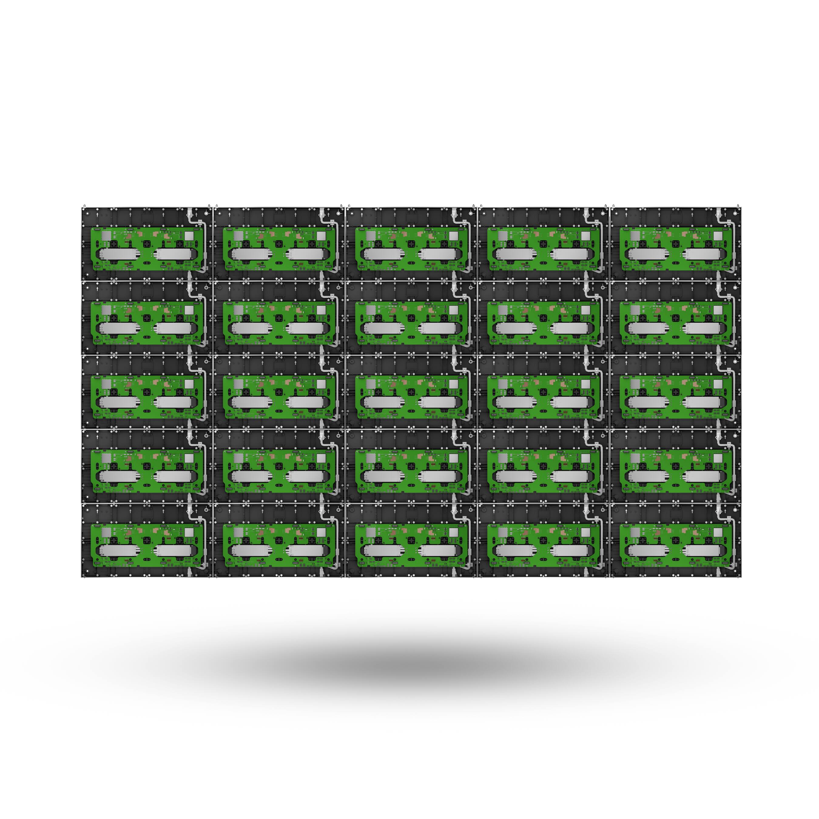 Back. AWALL - 135" CoB MicroLED TV C series 1.2 Pixel Pitch 16:9 External Processor - Black.