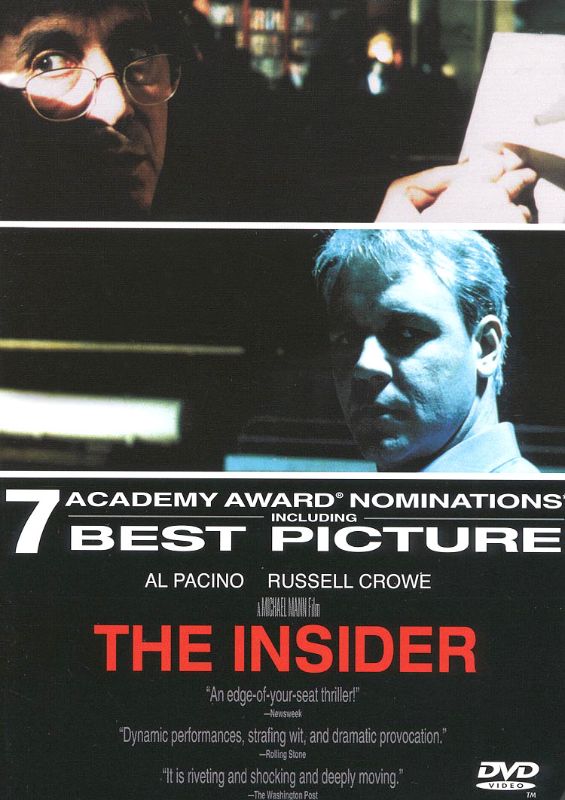  The Insider [DVD] [1999]