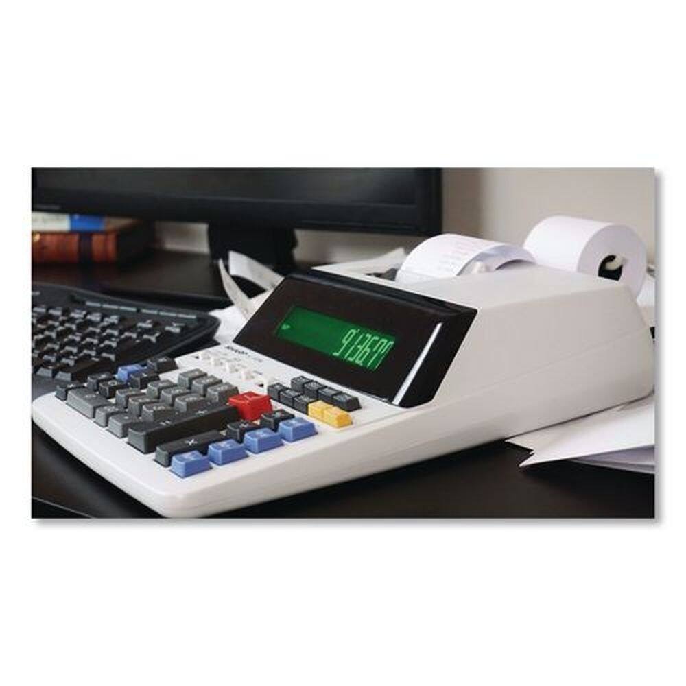 Alt View 1. Sharp - EL1197PIII 4.5 Lines/Sec Two-Color Printing Desktop Calculator - Black/Red Print - Black/Red.