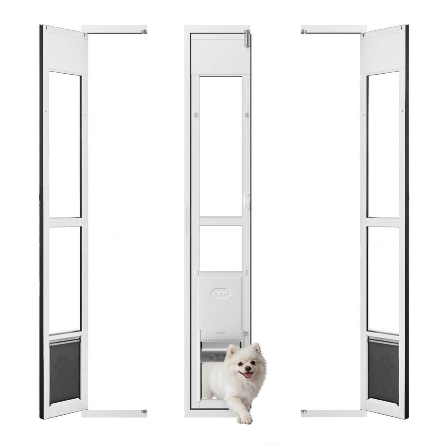 VEVOR Dog Door for Sliding Glass Door, 75 7/8