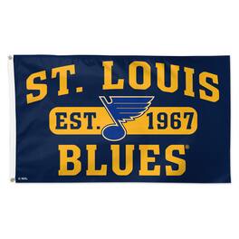 WinCraft - St. Louis Blues 3' x 5' Single-Sided Franchise Establishment Deluxe Flag - Multicolor