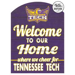Jardine - Tennessee Tech Golden Eagles 16'' x 22'' Marquee Sign - Purple