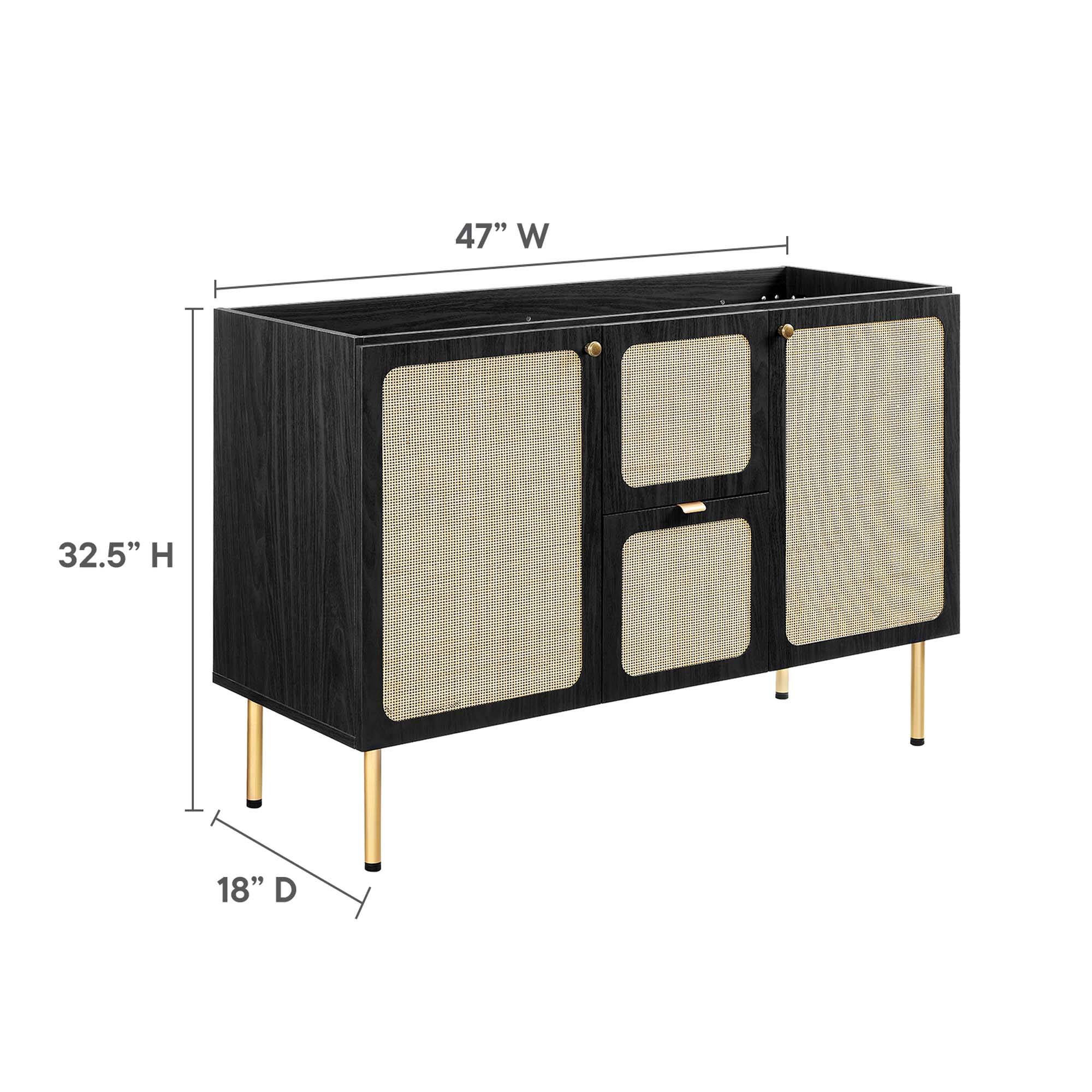 47" W x 32.5" H x 18" D