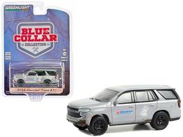 Greenlight - 2022 Chevrolet Tahoe Z71 (Dirty) "BFGoodrich" "Blue Collar Collection" Series 12 1/64 Diecast - Gray Metallic
